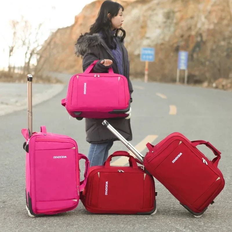 Новая портативная легкая сумка на колесиках для багажа Мужской Дорожный чемодан