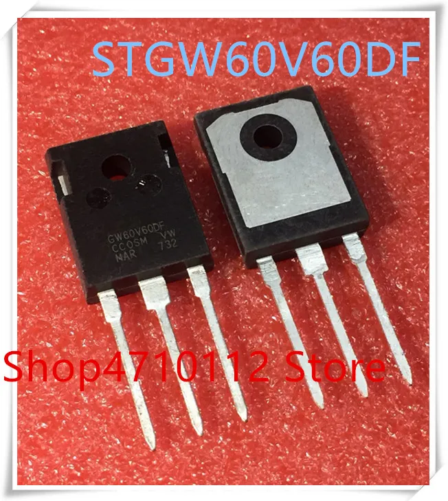 10 шт./лот STGW60V60DF GW60V60DF STGW60V60 IGBT 600 в 80A 375 Вт TO247 IC