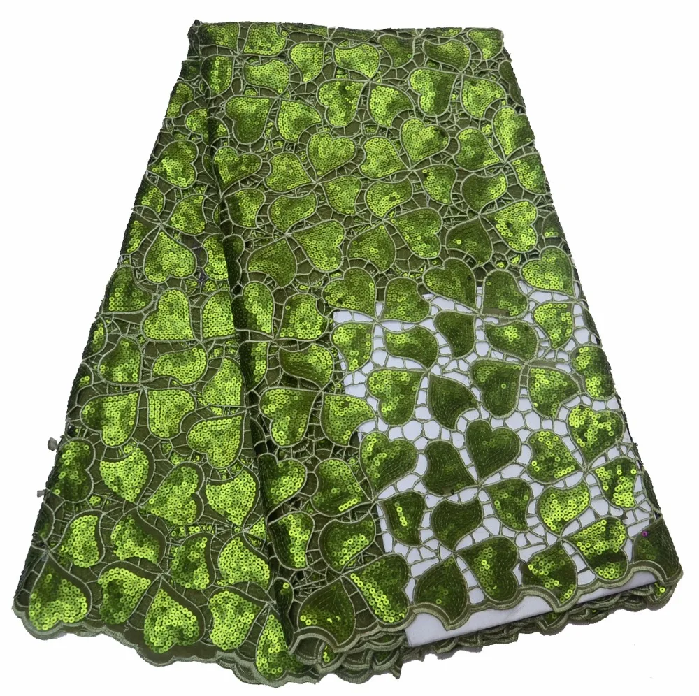 

African organza fabric 2018 double organza lace fabric Sequins Swiss voile lace wedding African Dress fabric P464-1