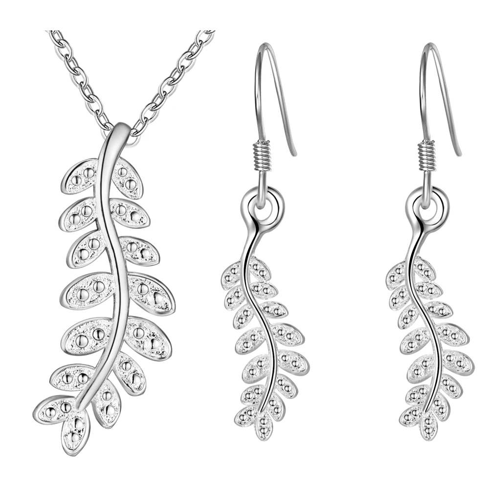 Новый ювелирный набор с растениями уникальный дизайн модная подвеска в виде