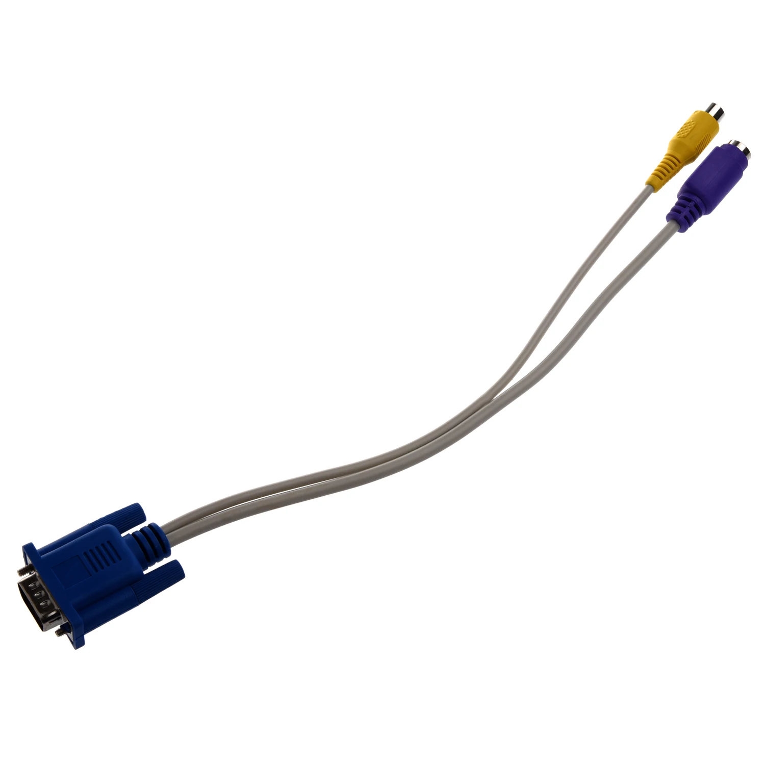 SCLS TV out VGA к S Video/RCA Кабельный адаптер|vga to s-video|rca cable adaptervga |