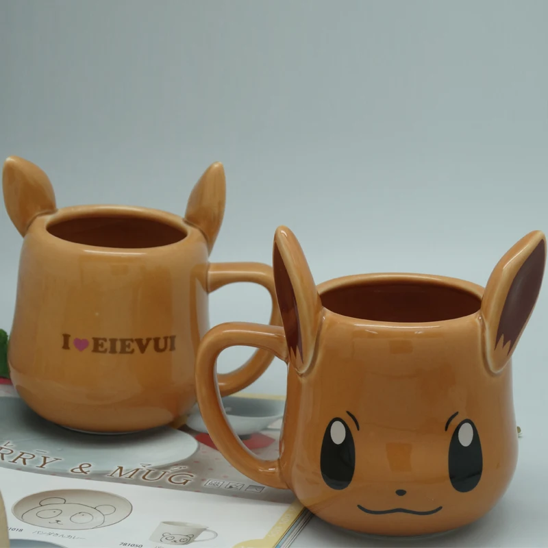 Pocket Monsters Kawaii кружки с изображением Пикачу керамическая чашка кофейные молочные