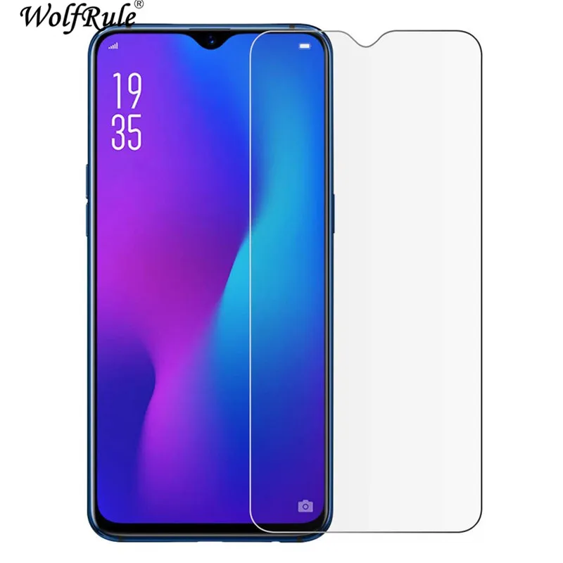 2 piezas de Protector de pantalla de vidrio OPPO R17 de vidrio templado para OPPO R17 Pro de cristal de tel&eacute;fono contra ara&ntilde;azos Film OPPO R17 R 17 WolfRule-0