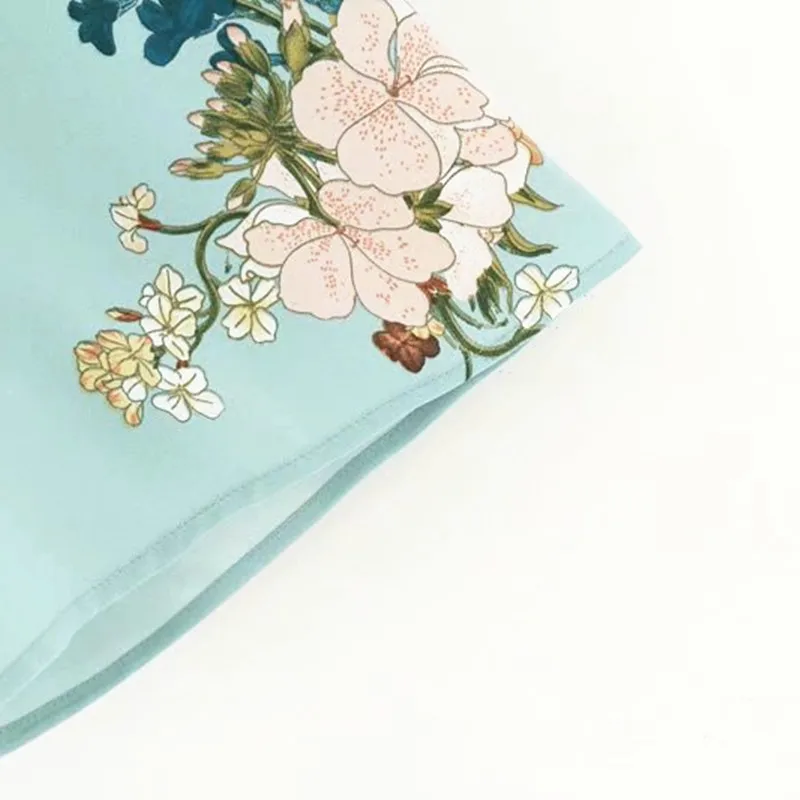 2017 Для женщин Винтаж цветочный Широкие брюки стороны молнии Европейский Стиль