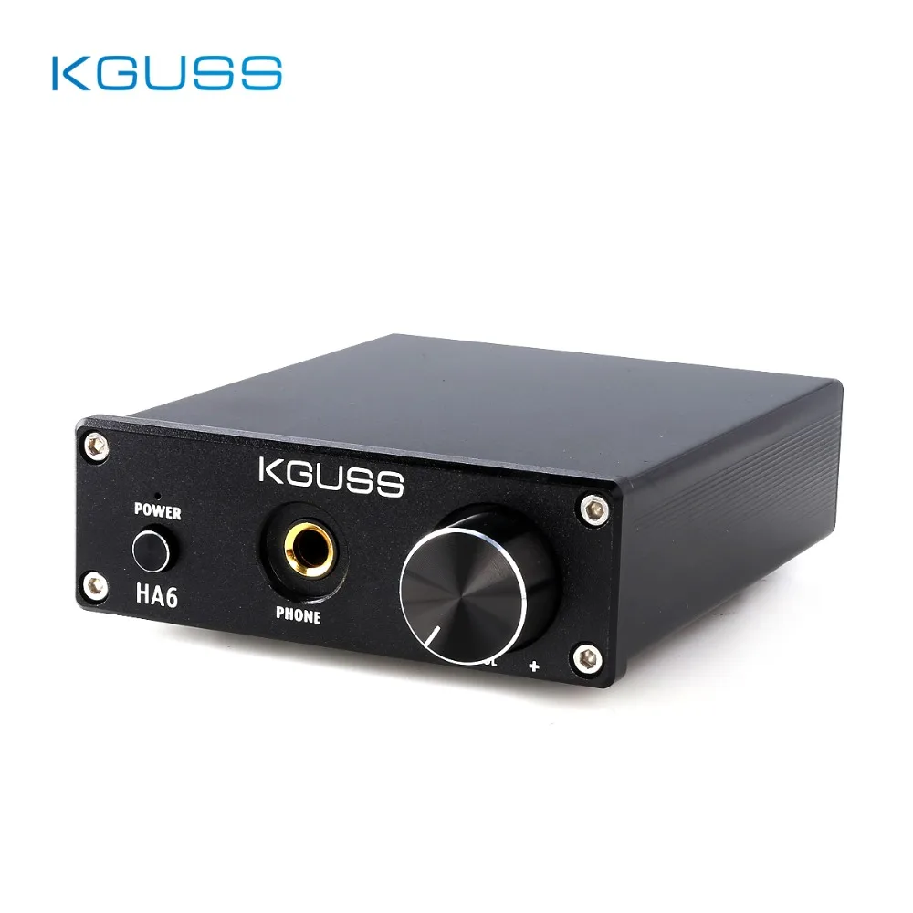 KGUSS HA6 чип TPA3116D2 HIFI стерео Настольный небольшой высокой мощности Цифровой