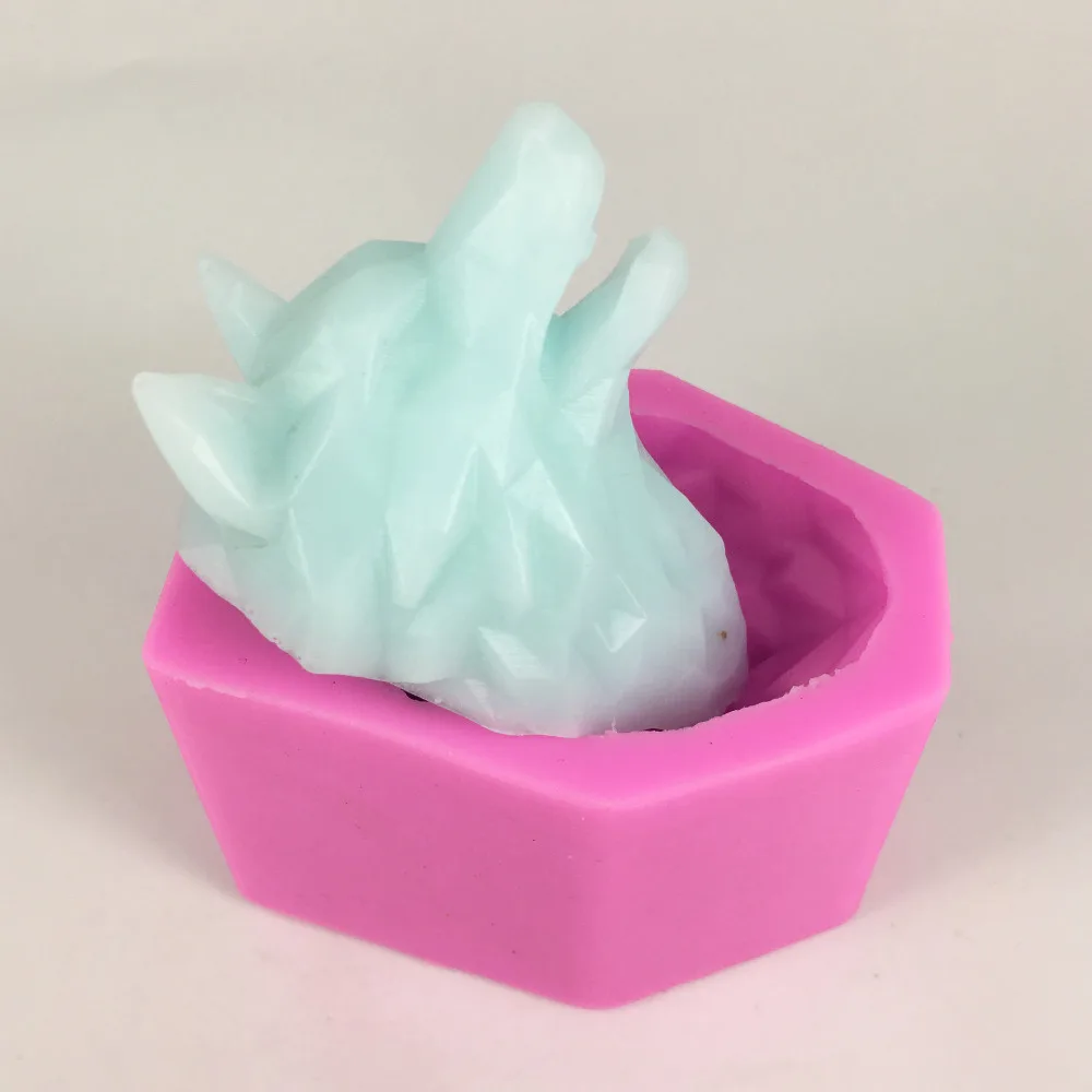 Силиконовая форма для выпечки Luyou 3D животное волк помадка торт кекс шоколадная