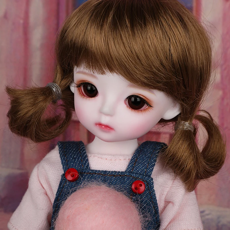 Полный комплект Новое поступление 1/6 BJD кукла BJD/SD крем шарнирная милая из смолы с