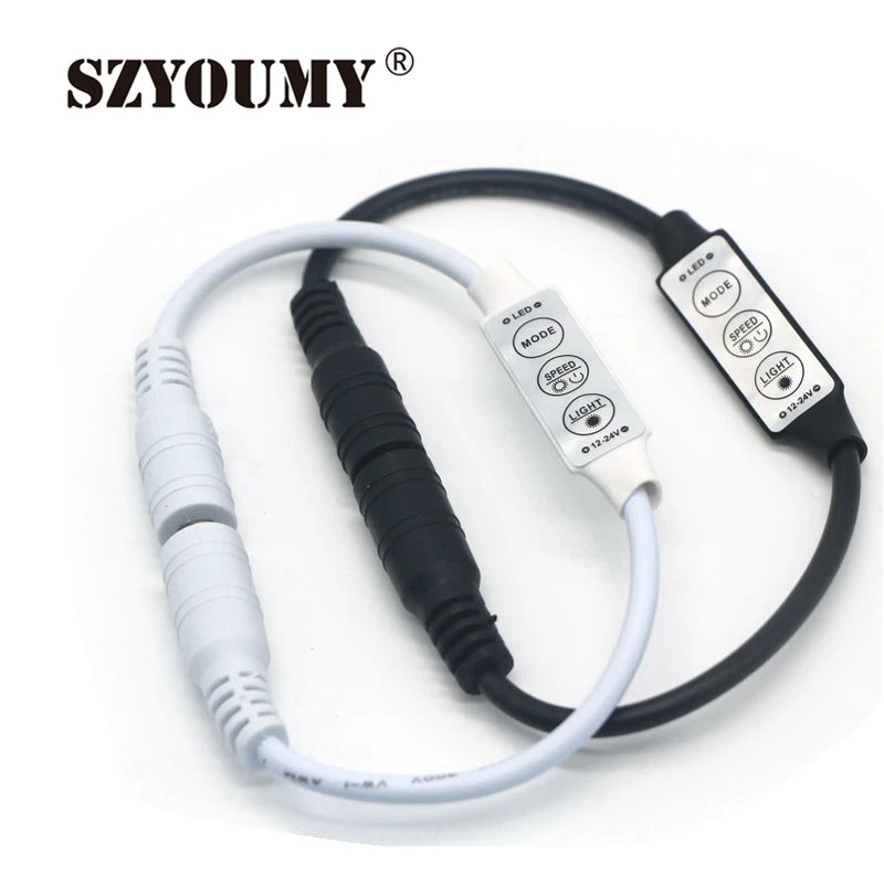 SZYOUMY Новое поступление светодиодный регулятор яркости переключатель мини 12 В