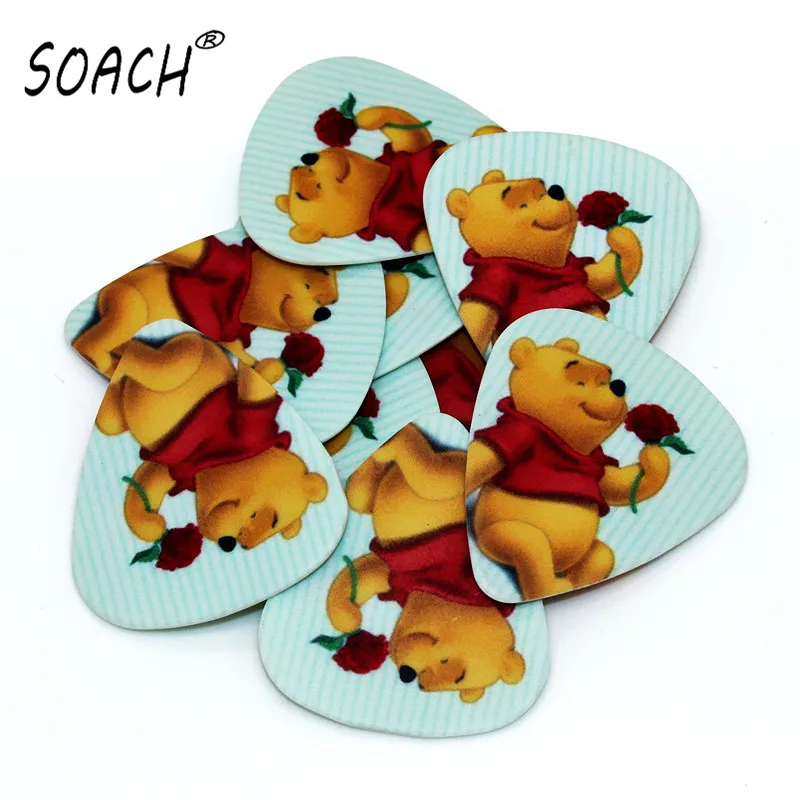 SOACH 10 шт. 0 71 мм высококачественные медвежьи гитарные двусторонние предметы для