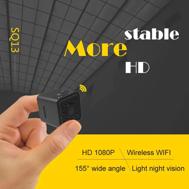 WIFI SQ13 HD 1080P Мини камера видео сенсор ночное видение видеокамера микро камеры DVR