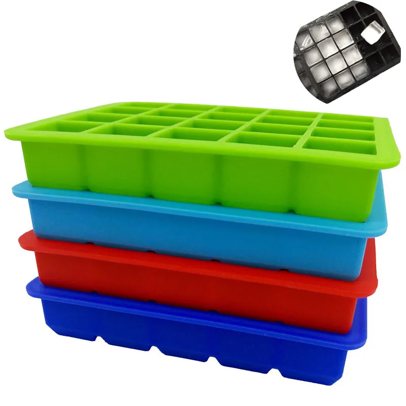 

1 шт., силиконовая форма для льда, 20 ячеек