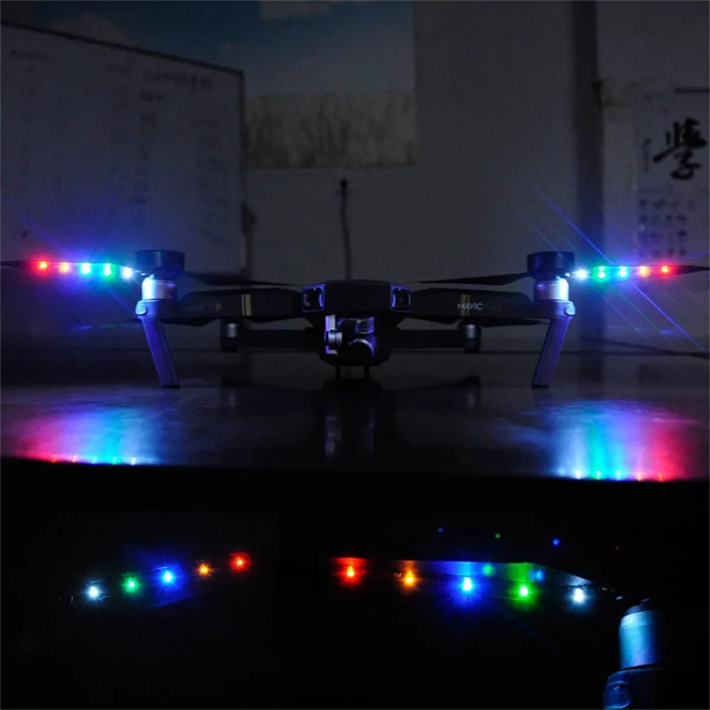 HIPERDEAL 2 пары 8331 LED вспышка пропеллеры для DJI Mavic Pro Platinum низкий уровень шума