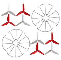 ebyou 3 blade 3 leaf upgrade propellers prop guards for syma x5c 1 x5c x5s x5sc x5w x5sw jjrc h5c skytech m68r quadcopter