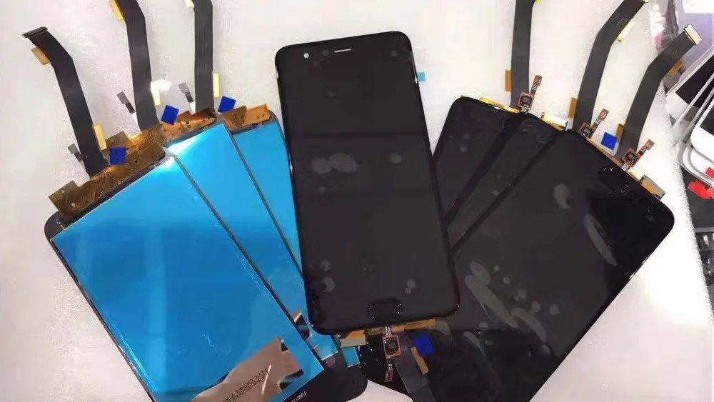 ЖК-дисплей для Xiaomi mi 6 mi 6 экран Сенсорная панель+ 10 точек касания отпечатков пальцев для Xiaomi mi 6 ЖК-дисплей Запчасти рамка