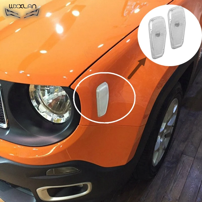 Wxxlan указатель поворота светильник боковая лампа для Jeep Renegade 2015 2016 аксессуары