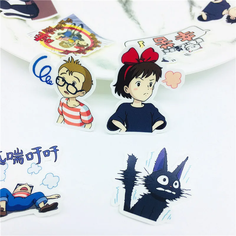 38 шт. милые Мультяшные персонажи для дневника украшение автомобиля Diy