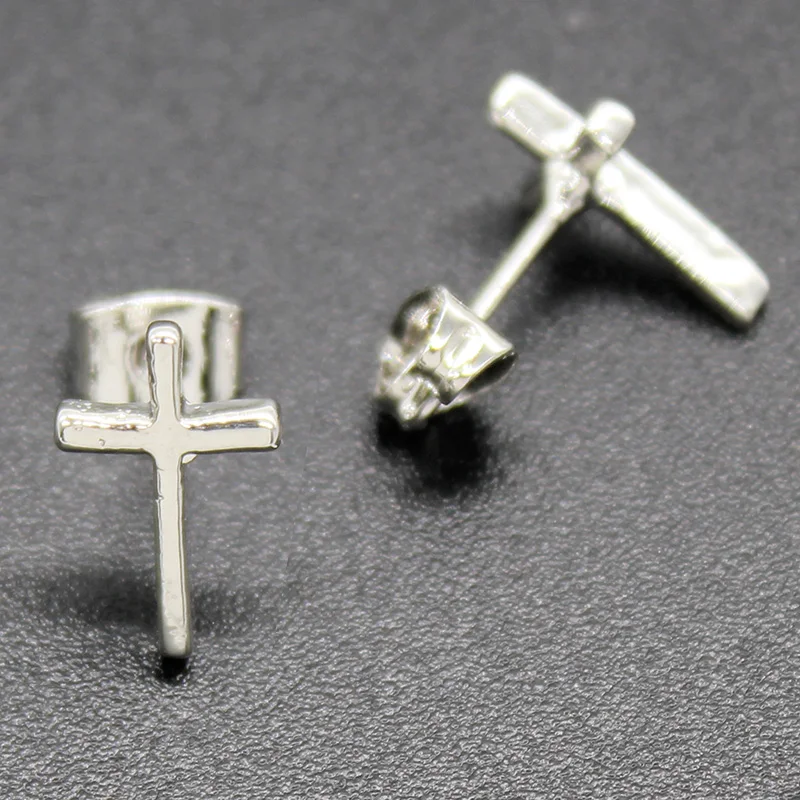 Женские маленькие серьги гвоздики ISINYEE простые с кристаллами минималистичные