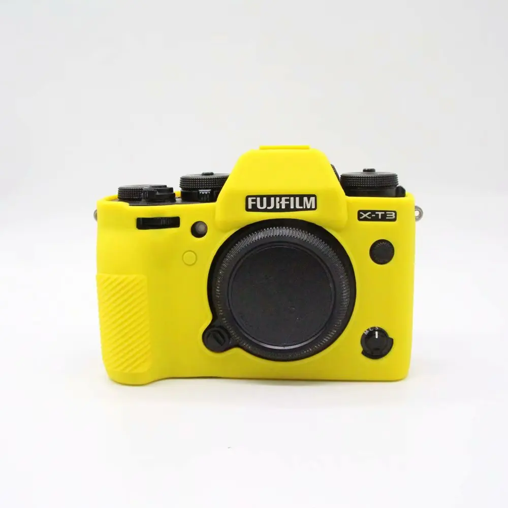 Мягкая силиконовая Резина Кожа брони чехол для камеры защитный FujiFilm Fuji XT3 XT-3