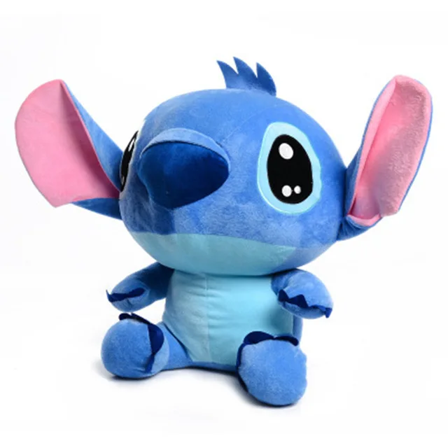 20cm blue 35-65 см Большой размер милые аниме Лило и Ститч плюшевые игрушки детские мягкие чучела ТВ изображения кукла ребенок милый День рождения Рождественский подарок - Цвет: 20cm blue
