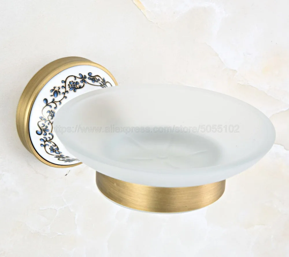 Antique Retro Soap Dishes Wall Mounted Brass Basket Finish Dish Holder Bathroom Accessories zba813 | Обустройство дома
