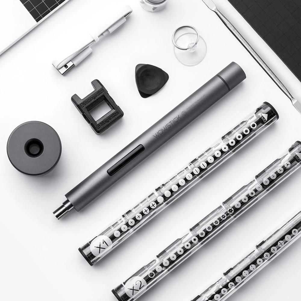 Xiao mi Wowstick 1F Plus Электрический винт mi Driver 69 в 1 беспроводная литий-ионная Зарядка Светодиодный источник питания mi jia отвертка комплект двойной мощности