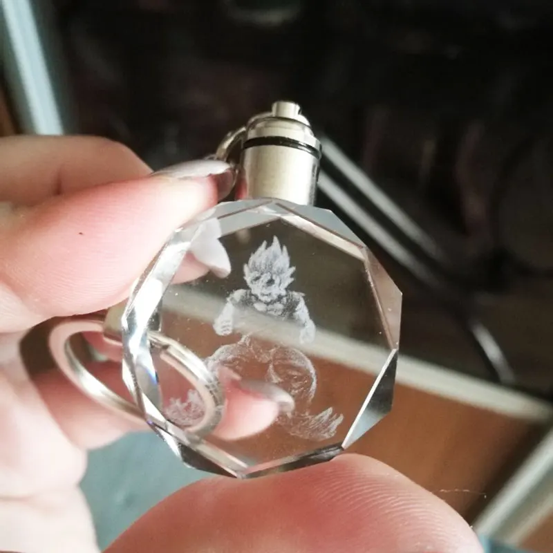 16 шт./компл. аниме Кристальный брелок с героями мультфильмов SON GOKU Wukong