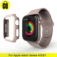 2pcs pc for iwatch frame ultrathin protective cover for apple watch 54321 bumper case shell perfect match accessories