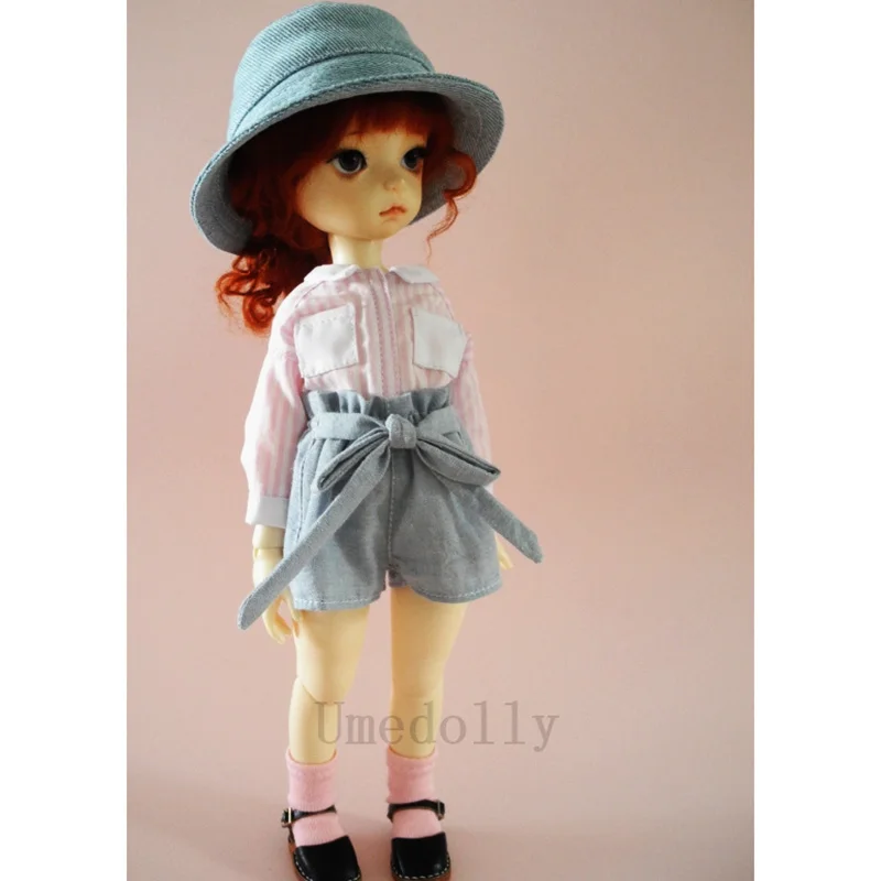 Полосатая корейская кукла ручной работы для шарнирной куклы 1/6 1 шт. аксессуары