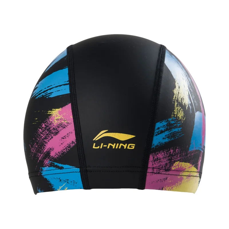 Новый LI NING профессиональная спортивная шапочка для купания зрелых женщин