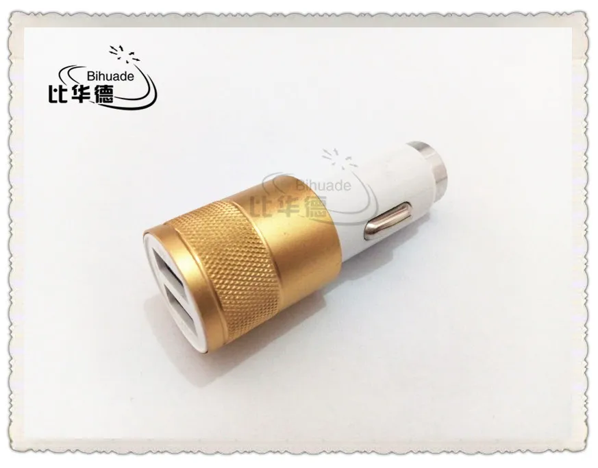 BIHUADE Новое поступление 3.1A 5 В Универсальный мини двойной 2 порт USB Автомобильное