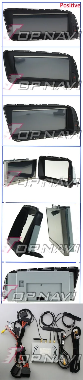 Topnavi Android 6,0 Автомобильный плеер радио видео для Audi Q5(2010 2011 2012 2013) Стерео gps навигация без DVD