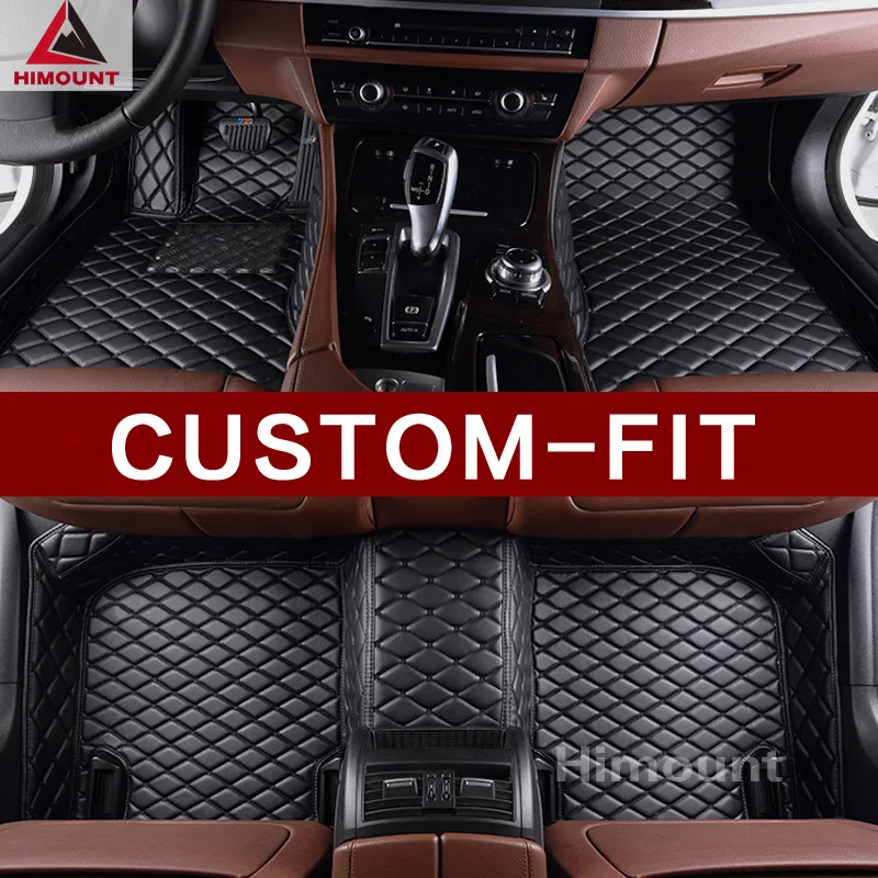 

Custom fit specially made car floor mats for Toyota Yaris Hatchback L Vitz 3D car-styling PVC leather carpets rugs liners