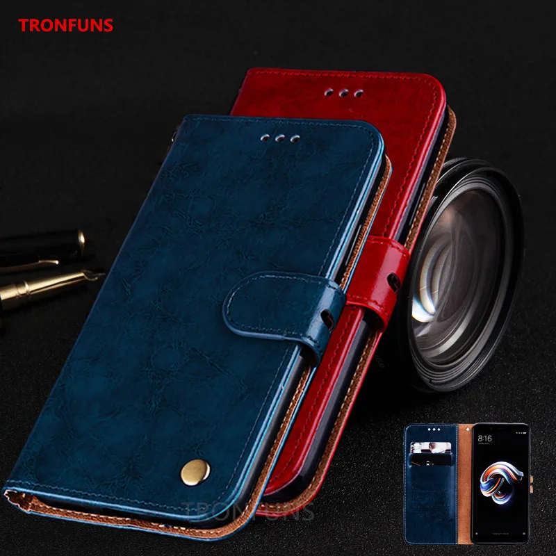 Кожаный чехол для Xiaomi Redmi Note 5 Filp Funda глобальная версия 99 дюйма чехол-бумажник с