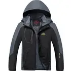 Мужская и женская уличная куртка с капюшоном, дышащая водонепроницаемая тонкая куртка для кемпинга и походов, большие размеры M  9XL, весна-осень 2019