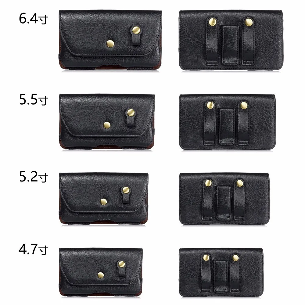 Кожаный чехол кобура с зажимом для ремня кожаный кошелек удостоверения личности