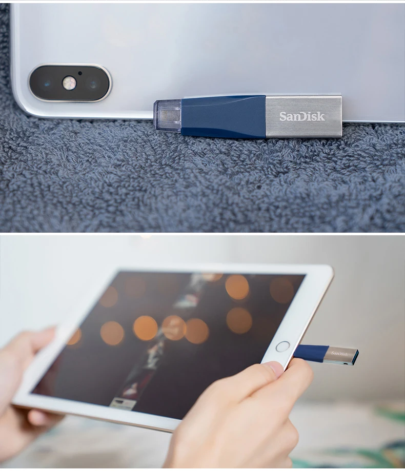Флеш-накопитель USB sandisk 32 Гб 64 ГБ для iPhone 7, 7 Plus, 6, 5 5S, флеш-накопитель с разъемом Lightning и металлическим разъемом, u-диск для IOS 8,2, карта памяти 128 ГБ