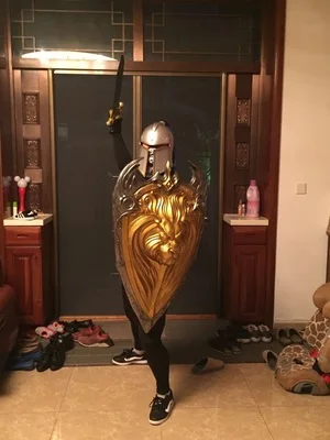 World Of Warcraft Alliance Storm wind Guard Warrior ABS Soldiers шлем 1:1|Аксессуары для костюмов| |