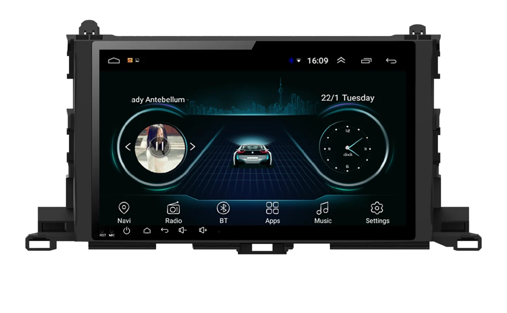 Автомобильная Передняя камера GPS с бесплатной картой Встроенная Wi Fi радиосистема