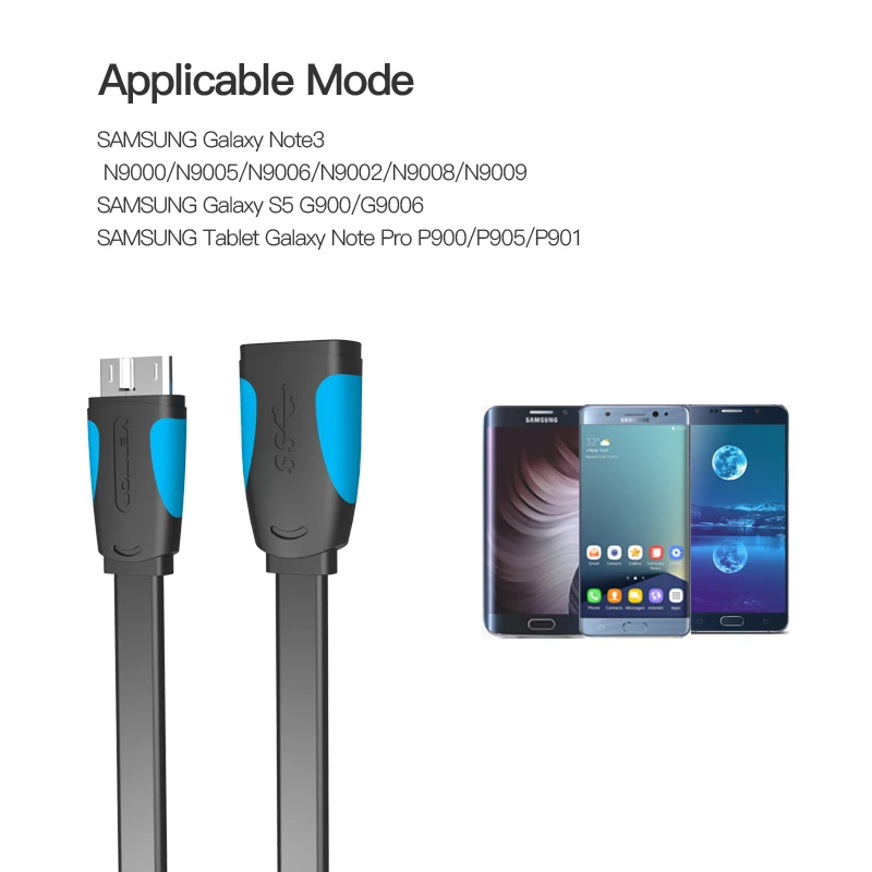 Vention Micro USB OTG кабель адаптер 3 0 разъем для huawei Samsung S6 Tablet Xiaomi | Мобильные телефоны и