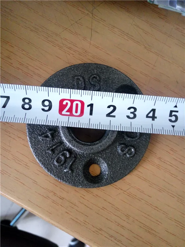 1 шт. Ретро чугунный фланцевый клапан настенный крючок DIY промышленный стиль