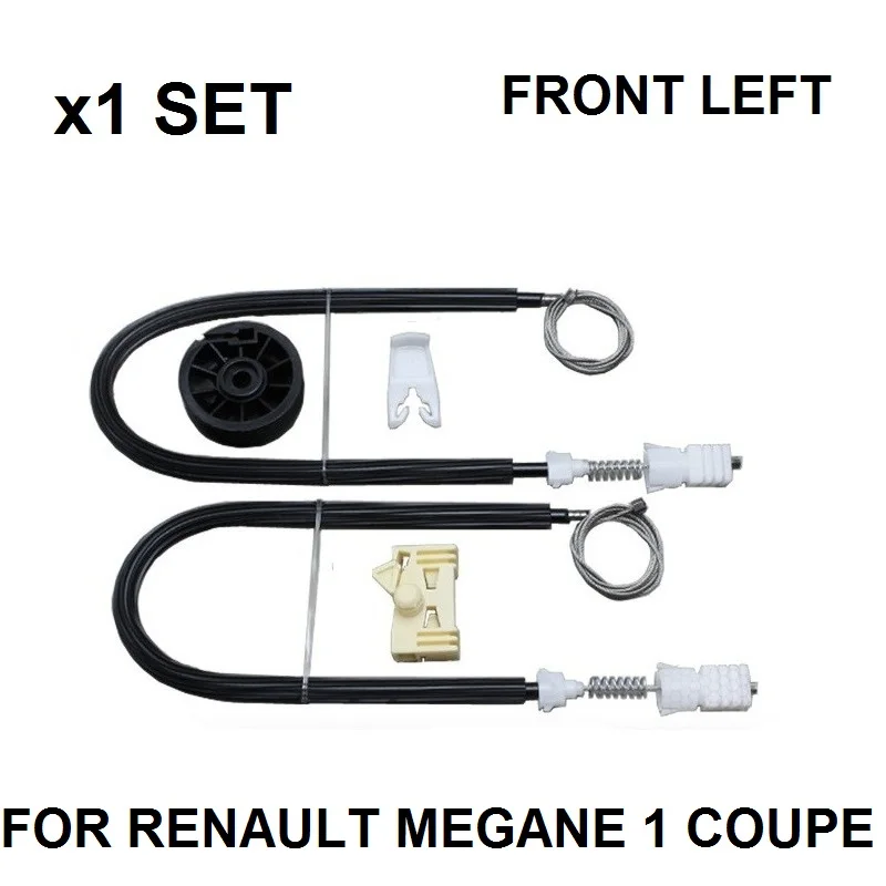 FOR RENAULT MEGANE COACH MK I COUPE ELECTRIC WINDOW REGULATOR REPAIR KIT FRONT LEFT/RIGHT 1996-2003