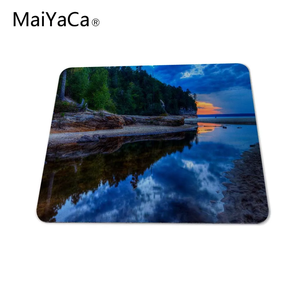 MaiYaCa Great Lake горячая Распродажа коврик для мыши на заказ размер 18*22 см и 25*29