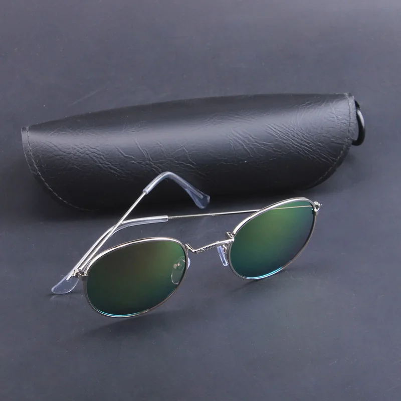 RMM Новые Солнцезащитные очки женские солнцезащитные ретро Круглые модные