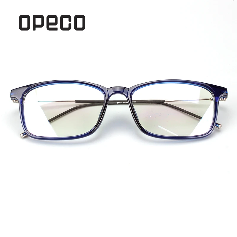 Opeco TR90 мужские очки включая рецептурные линзы светильник Кая оправа RX Рецепт D9114 |