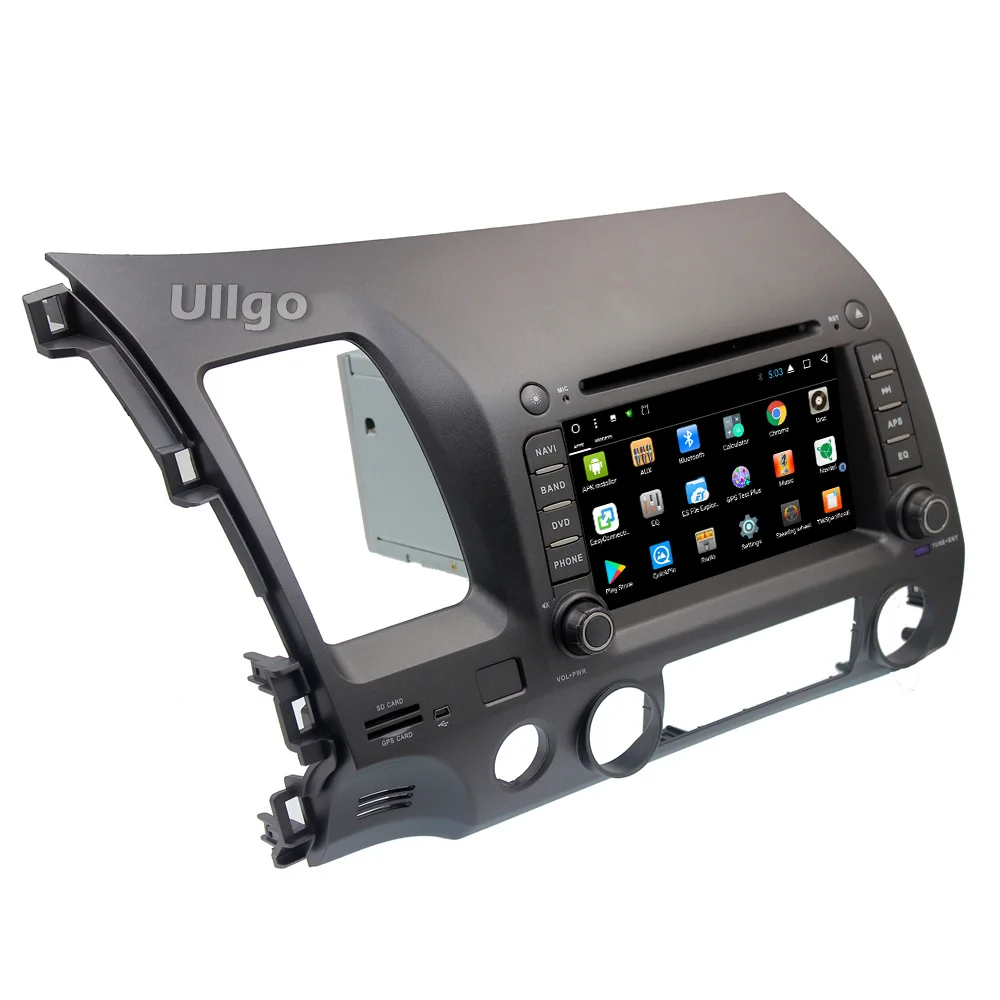 Восьмиядерный Android 7 1 автомобильный стерео GPS Navi для Honda Civic Autoradio с BT Radio RDS Wifi Mirror link