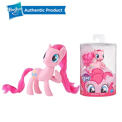 LITTL PINKIE PIE FurReal Friends, My Little Pony с рисунком из мультфильма «Мой Маленький Пони» друзей 3-дюймовая пленка маленькие пони всех цветов радуги; платье в серии «Lyra Heartstring редкость фигурка коллекционная игрушка - Цвет: LITTL PINKIE PIE