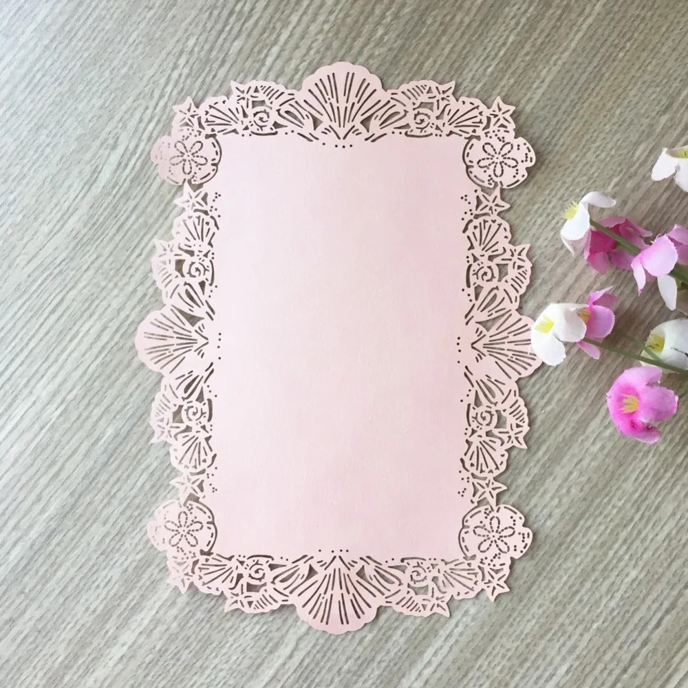 50 шт. новый узор в виде ракушки пляж океан море тема вечеринка день рождения