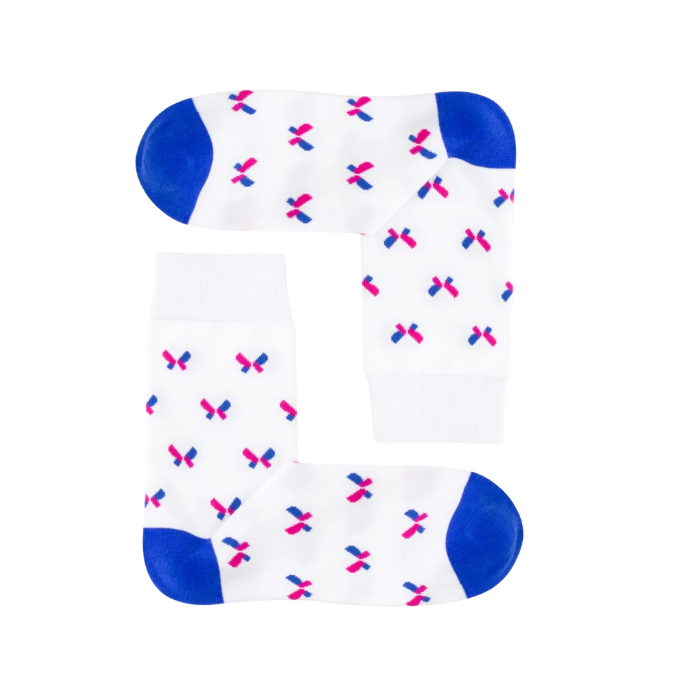 

Hot Autumn Butterfly Patterned Short Socks Women Funny Socks Soft Comfortable Combed Cotton Ankle Socks Female Harajuku Meias