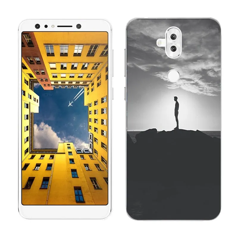 31 Для Asus Zenfone 5 Lite ZC600KL 6," чехлы для мобильного телефона из мягкого силикона с Чехлы бобы Окрашенные чехол для Asus ZF5Q X017D задняя крышка Капа - Цвет: 31