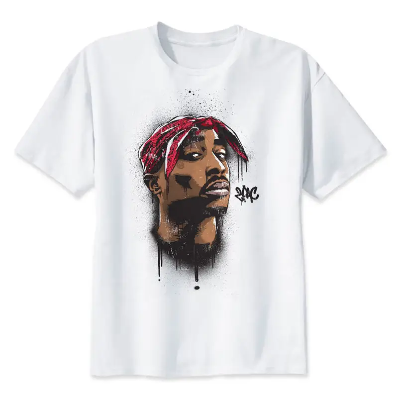 Футболка Makaveli tupac футболка рэппер Snoop Dogg Biggie smallers The Game eminem J Джей Коул З дикарь хип